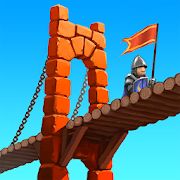 Скачать взломанную Bridge Constructor Medieval (Бесконечные монеты) версия 1.5 apk на Андроид