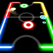 Скачать взломанную Glow Hockey (Открыты уровни) версия 1.3.9 apk на Андроид