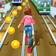 Скачать взломанную Subway Princess Runner (Открыты уровни) версия 4.0.1 apk на Андроид