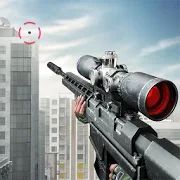 Скачать взломанную Sniper 3D: снайпер 3д стрелялки игры без интернета (Много денег) версия Зависит от устройства apk на Андроид