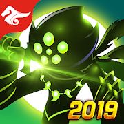 Скачать взломанную League of Stickman 2020- Ninja Arena PVP(Dreamsky) (Открыты уровни) версия 5.9.1 apk на Андроид