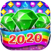 Скачать взломанную Bling Crush - Jewels & Gems Match 3 Puzzle Game (Много денег) версия Зависит от устройства apk на Андроид
