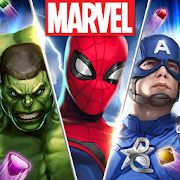 Скачать взломанную MARVEL Puzzle Quest: битва супергероев ждет тебя! (Открыты уровни) версия 199.522058 apk на Андроид