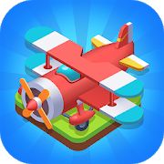 Скачать взломанную Merge Plane - Click & Idle Tycoon (Много денег) версия 1.18.0 apk на Андроид