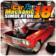 Скачать взломанную Car Mechanic Simulator 18 (Много денег) версия 1.2.4 apk на Андроид