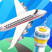 Скачать взломанную Idle Airport Tycoon - Игра Аэропорт (Много денег) версия 1.3.0 apk на Андроид