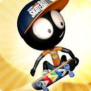 Скачать взломанную Stickman Skate Battle (Много денег) версия 2.3.2 apk на Андроид