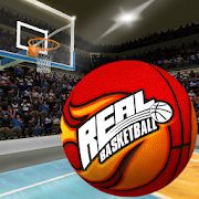 Скачать взломанную Real Basketball (Открыты уровни) версия Зависит от устройства apk на Андроид