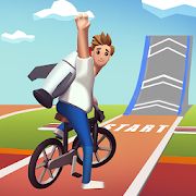 Скачать взломанную Bike Hop: 3D Гонки, покори бездорожье! (Открыты уровни) версия 1.0.57 apk на Андроид