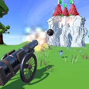 Скачать взломанную Cannons Evolved - Cannon & Ball Shooting Game (Бесконечные монеты) версия 1.2.9998 apk на Андроид