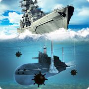 Скачать взломанную Морской бой : Подводная Война (Много денег) версия 3.3.2 apk на Андроид