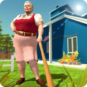 Скачать взломанную Bad Granny Angry Neighbor плохая бабка злой гренни (Много денег) версия 1.2.14 apk на Андроид