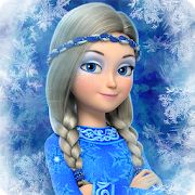 Скачать взломанную Снежная Королева: Ледяной забег! Прыгать и бегать (Много денег) версия 1.2 apk на Андроид