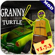 Скачать взломанную Scary Granny Turtle V1.7: Horror new game 2019 (Открыты уровни) версия 1.8.3 apk на Андроид
