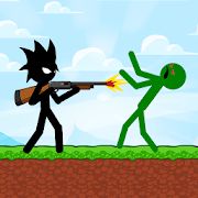 Скачать взломанную Stickman Zombie Shooter: Зомби шутер с человечком (Много денег) версия 1.4.12 apk на Андроид