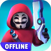 Скачать взломанную Heroes Strike Offline - MOBA & Battle Royale (Открыты уровни) версия 49 apk на Андроид