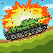 Скачать взломанную Tank Attack 3 | Танки 2д | Танковые Сражения (Бесконечные монеты) версия 1.0.5 apk на Андроид