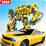 Скачать взломанную Grand Robot Car Transform 3D Game (Много денег) версия Зависит от устройства apk на Андроид