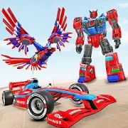 Скачать взломанную Игра Eagle robot car - Формула автомобилей игры (Открыты уровни) версия 1.1.0 apk на Андроид