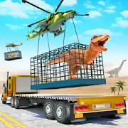 Скачать взломанную злой динозавр транспорт зоопарк грузовик перевозки (Бесконечные монеты) версия 31 apk на Андроид