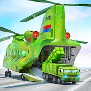 Скачать взломанную US Army Transporter Plane - Car Transporter Games (Открыты уровни) версия Зависит от устройства apk на Андроид