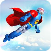 Скачать взломанную Летающий герой робот-машина: робот игры (Много денег) версия 1.2.7 apk на Андроид