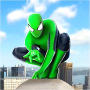 Скачать взломанную Spider Rope Hero: Ninja Gangster Crime Vegas City (Бесконечные монеты) версия 1.0.13 apk на Андроид