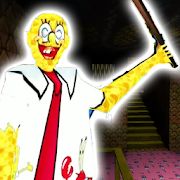 Скачать взломанную SPONGE granny Scary Yellow Mod: Horror Game (Много денег) версия 6 apk на Андроид