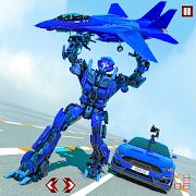 Скачать взломанную Flying Car- Super Robot Transformation Simulator (Бесконечные монеты) версия 1.0.11 apk на Андроид