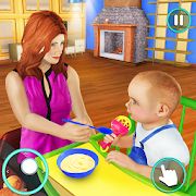 Скачать взломанную New Baby Single Mom Family Adventure (Открыты уровни) версия Зависит от устройства apk на Андроид