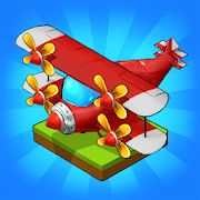 Скачать взломанную Merge Airplane: Cute Самолет Слияния (Бесконечные монеты) версия 2.0.0 apk на Андроид