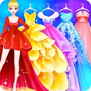 Скачать взломанную Принцессы моды платье - макияж игра (Много денег) версия 1.22 apk на Андроид