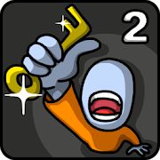 Скачать взломанную One Level 2: Стикмен побег из тюрьмы (Открыты уровни) версия 1.7.7 apk на Андроид