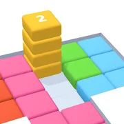 Скачать взломанную Stack Blocks 3D (Много денег) версия 0.16.1 apk на Андроид
