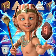 Скачать взломанную Jewel Ancient 2: найти драгоценные камни Египта (Много денег) версия 2.1.9 apk на Андроид