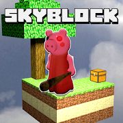 Скачать взломанную Skyblock Obby World (Открыты уровни) версия 1 apk на Андроид