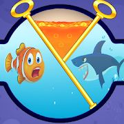 Скачать взломанную Save Fish : Rescue Puzzle (Бесконечные монеты) версия 14.2 apk на Андроид