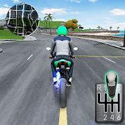 Скачать взломанную Moto Traffic Race 2: Multiplayer (Бесконечные монеты) версия 1.20.01 apk на Андроид
