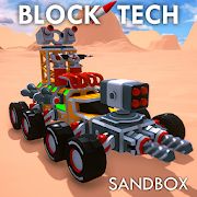 Скачать взломанную Block Tech : Epic Sandbox Craft Simulator Online (Открыты уровни) версия 1.7 apk на Андроид