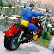 Супер Герой Мега Скат - Мото Вождение И Гонка