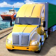 Скачать взломанную Ferry Port Trucker Parking Simulator (Много денег) версия 1.3 apk на Андроид