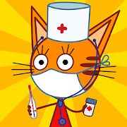 Скачать взломанную Три Кота: Детский Доктор игра от СТС! Врач игра (Бесконечные монеты) версия 1.8.2 apk на Андроид