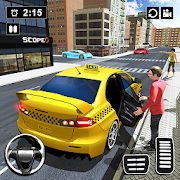 Скачать взломанную Симулятор такси Бесплатные игры-Автомобильные игры (Открыты уровни) версия 1.1.04 apk на Андроид