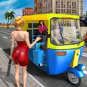 Скачать взломанную Modern Tuk Tuk Auto Rickshaw: Free Driving Games (Открыты уровни) версия 1.5 apk на Андроид