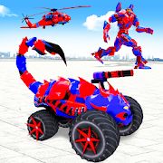 Скачать взломанную робот-скорпион монстр грузовик делать игры роботов (Бесконечные монеты) версия 7 apk на Андроид