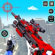 Скачать взломанную US Police Robot Counter Terrorist Shooting Games (Бесконечные монеты) версия 12 apk на Андроид