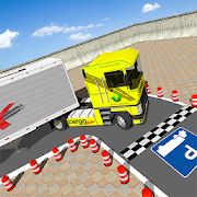 Скачать взломанную жесткий грузовик стоянка 2019: грузовик вождение (Много денег) версия 1.6.2 apk на Андроид