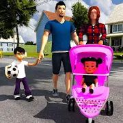 Скачать взломанную виртуальный мама жизнь имитатор детка уход игры 3d (Открыты уровни) версия 1.0.7 apk на Андроид