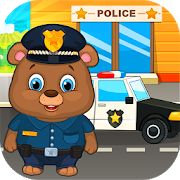 Скачать взломанную Детский полицейский (Открыты уровни) версия 1.0.8 apk на Андроид
