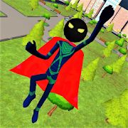 Скачать взломанную Супергерой Стикмэн (Открыты уровни) версия 1.4.1 apk на Андроид